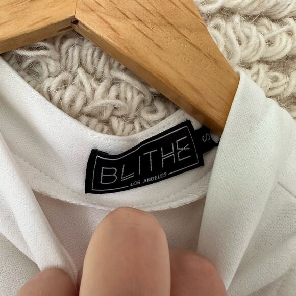 NWT: Blithe LA Side Slit Open Back Maxi Dress - Picture 3 of 15